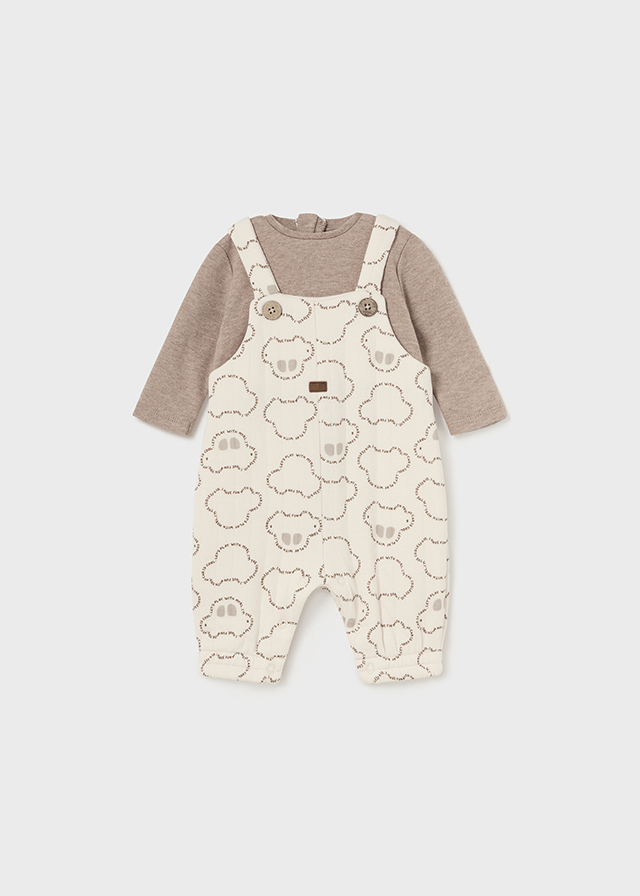 Chlapčenský overal - MYRL - NB class - Newborn Boy Quilted Romper