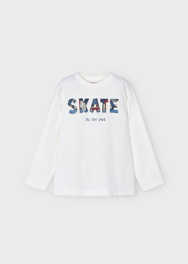 Chlapčenské tričko s dlhým rukávom - MYRL - T-shirt - SKATE