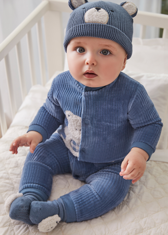 Chlapčenský overal - MYRL - NB class - Boy Corduroy Romper