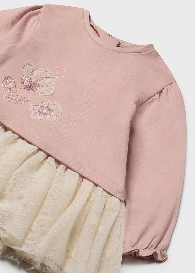 Dievčenské šaty - MYRL - Baby Combined Tulle Dress