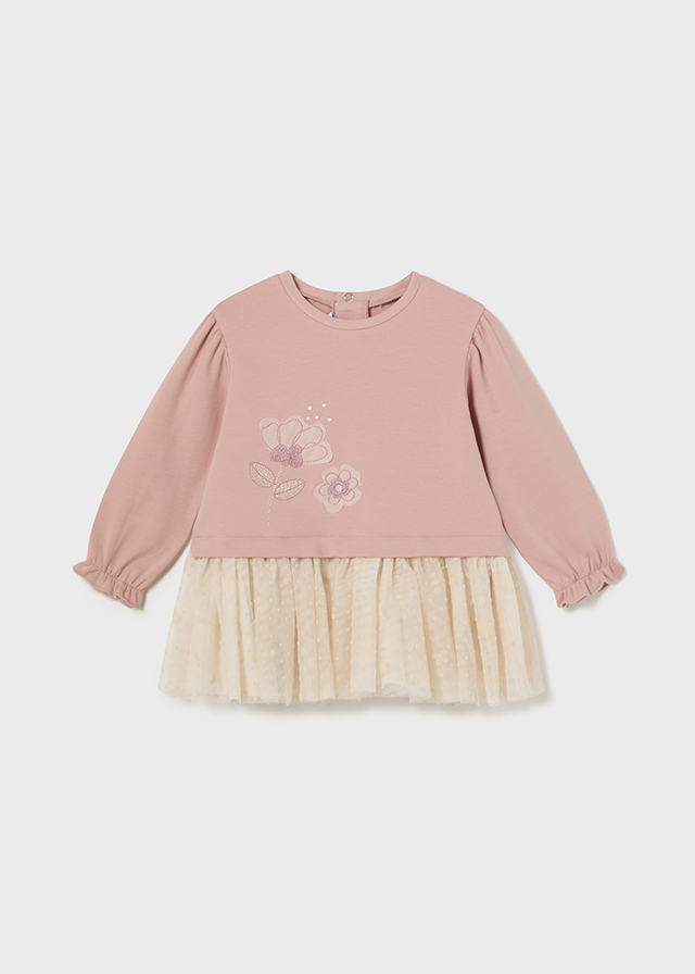 Dievčenské šaty - MYRL - Baby Combined Tulle Dress