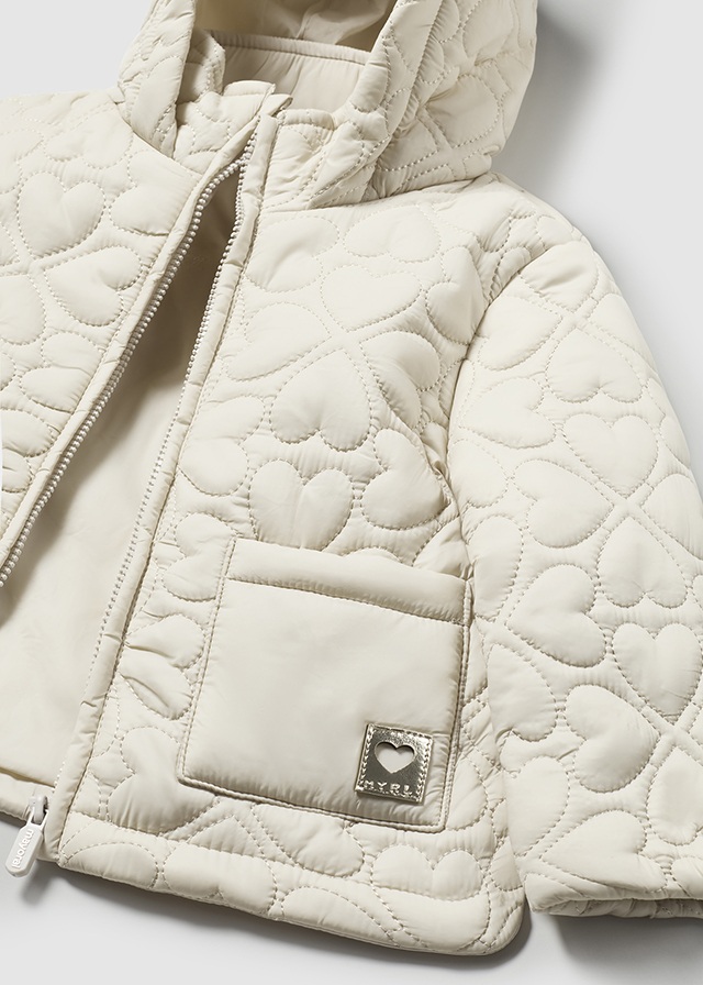 Dievčenská bunda - MYRL - Quilted Heart Jacket