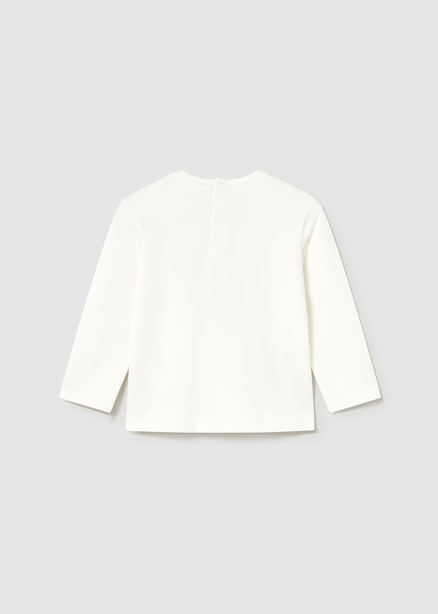 Dievčenské tričko s dlhým rukávom  - MYRL - Basic Heart T-Shirt