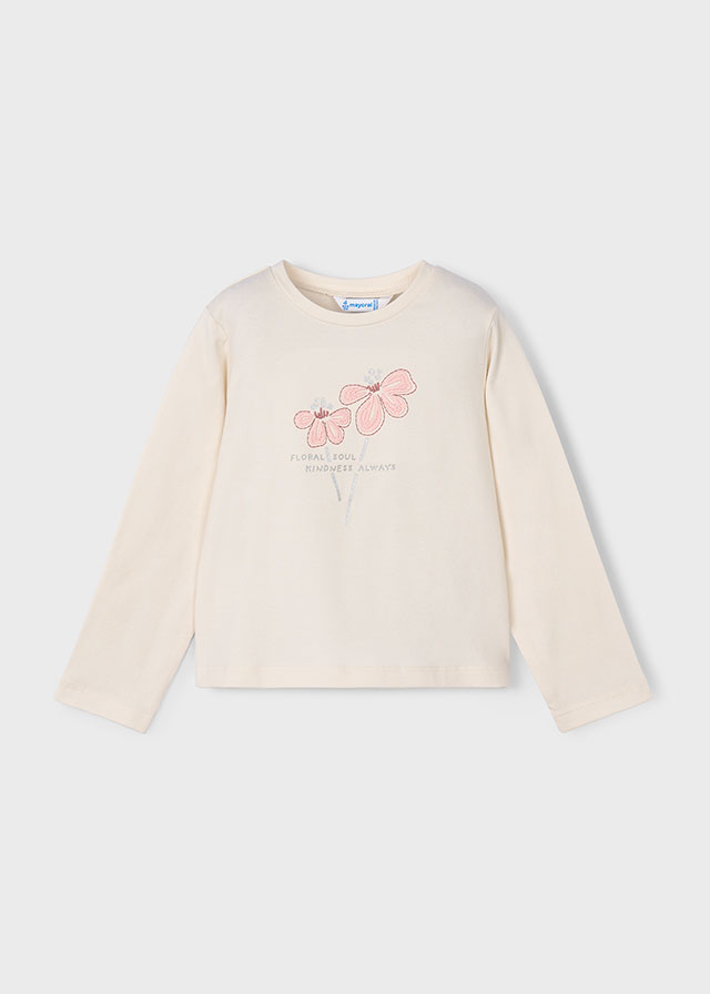 Dievčenské tričko s dlhým rukávom  - MYRL - Basic T-shirt