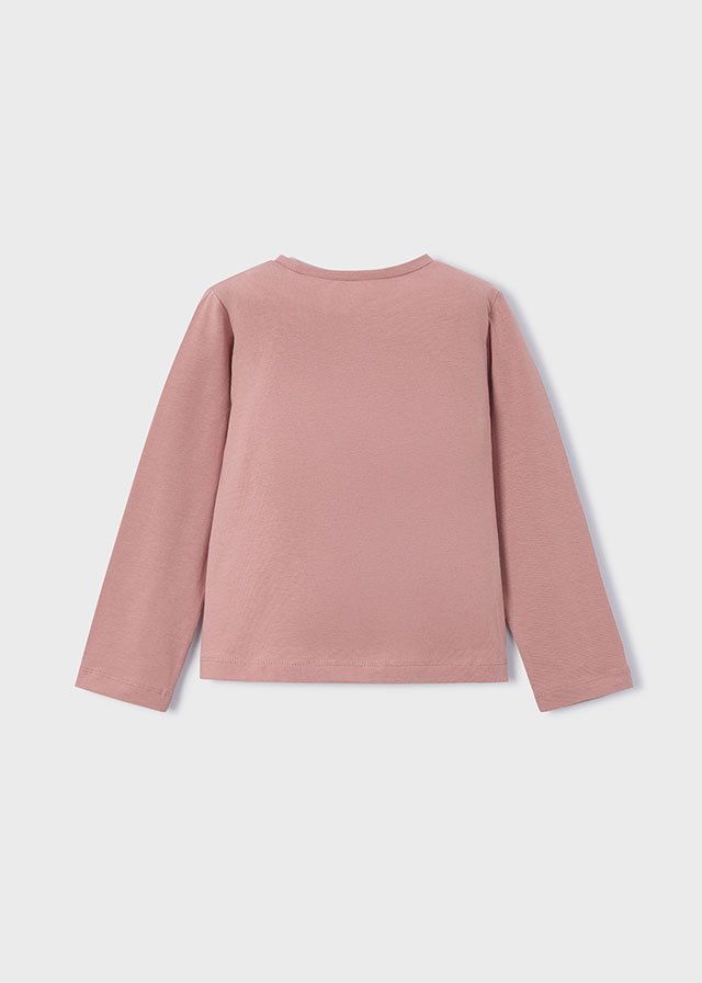 Dievčenské tričko s dlhým rukávom  - MYRL - Basic T-shirt