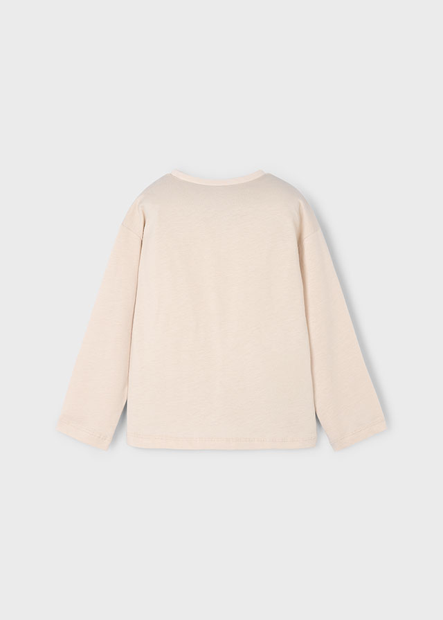 Dievčenské tričko s dlhým rukávom  - MYRL - doll t-shirt