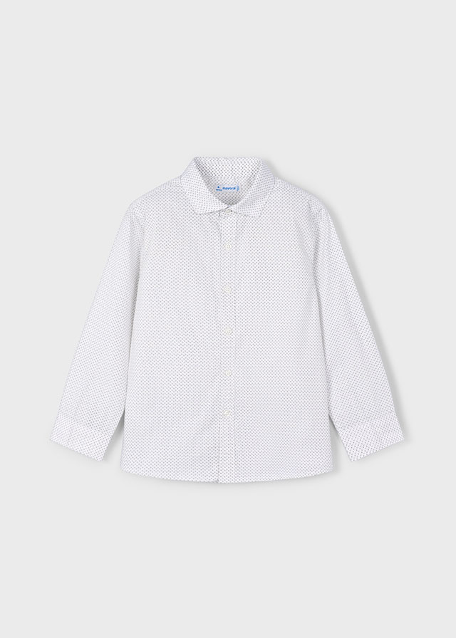 Chlapčenská košeľa s dlhým rukávom - MYRL -  printed shirt