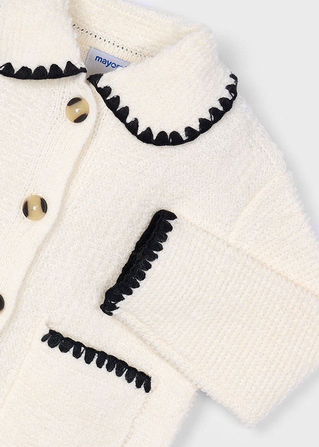 Dievčenský sveter - MYRL - knitted cardigan