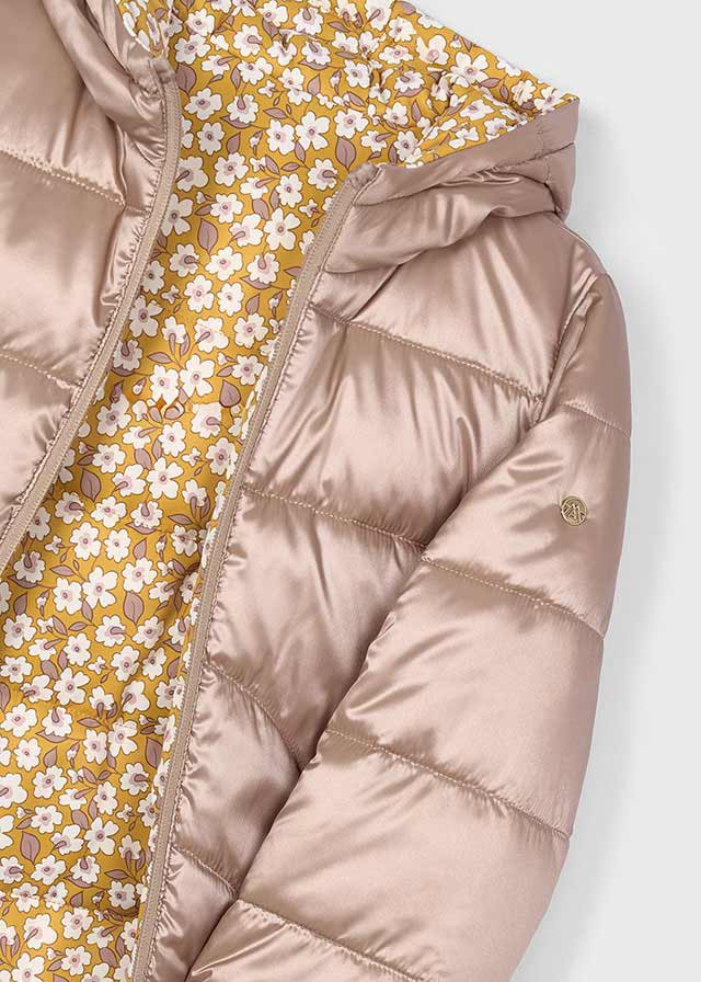 Dievčenská bunda obojstranná - MYRL - reversible quilted coat