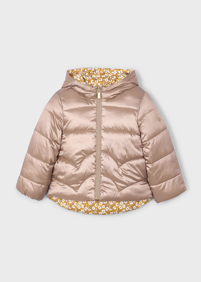 Dievčenská bunda obojstranná - MYRL - reversible quilted coat