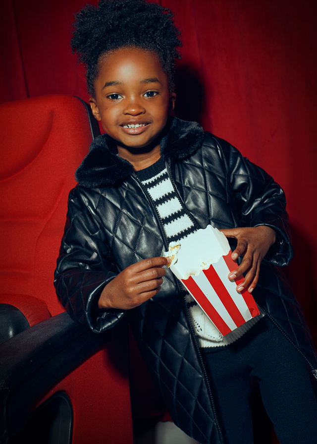 Dievčenský  kabát - MYRL - quilted coat