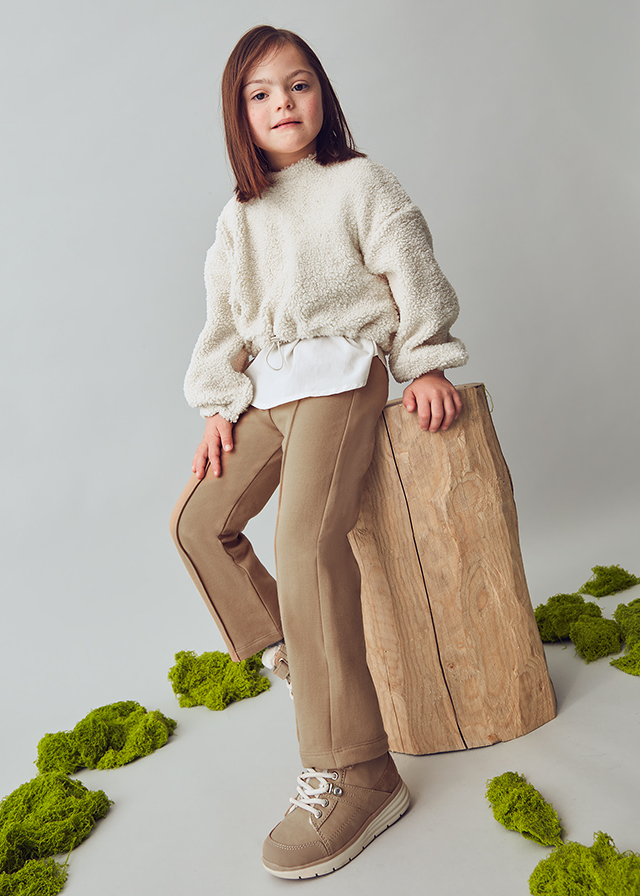 Dievčenské legíny - MYRL - fleece leggings