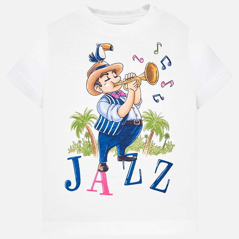 Chlapčenské tričko s krátkym rukávom - JAZZ