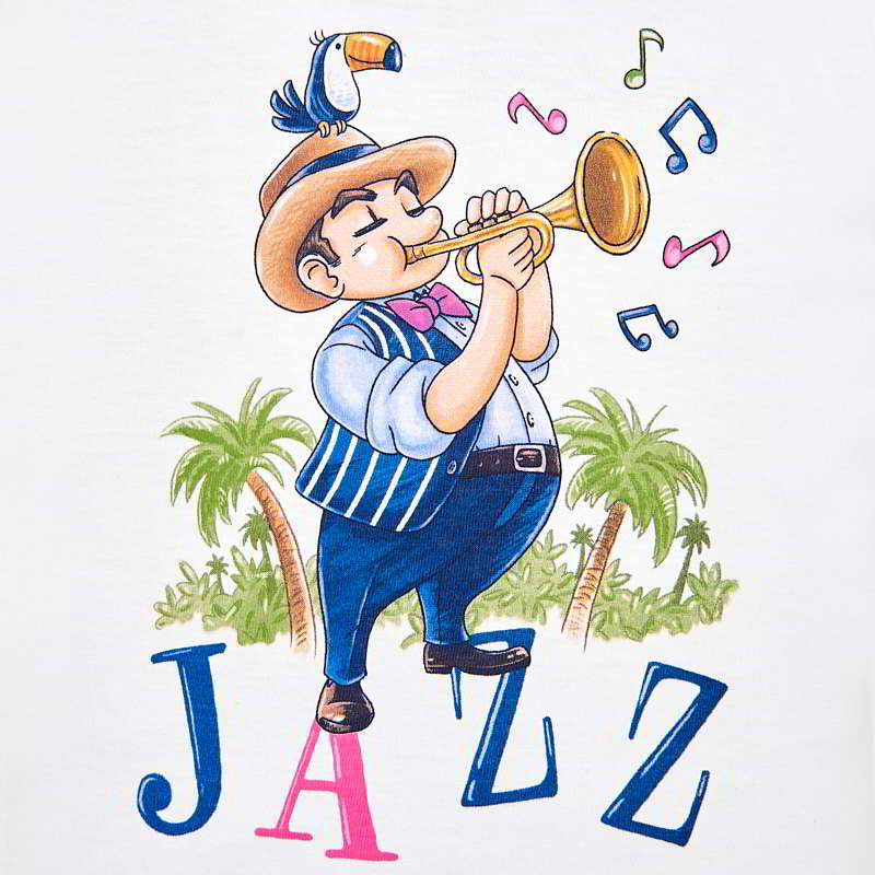 Chlapčenské tričko s krátkym rukávom - JAZZ