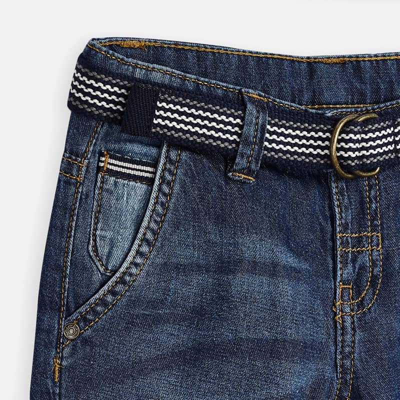 Chlapčenské nohavice krátke - DENIM