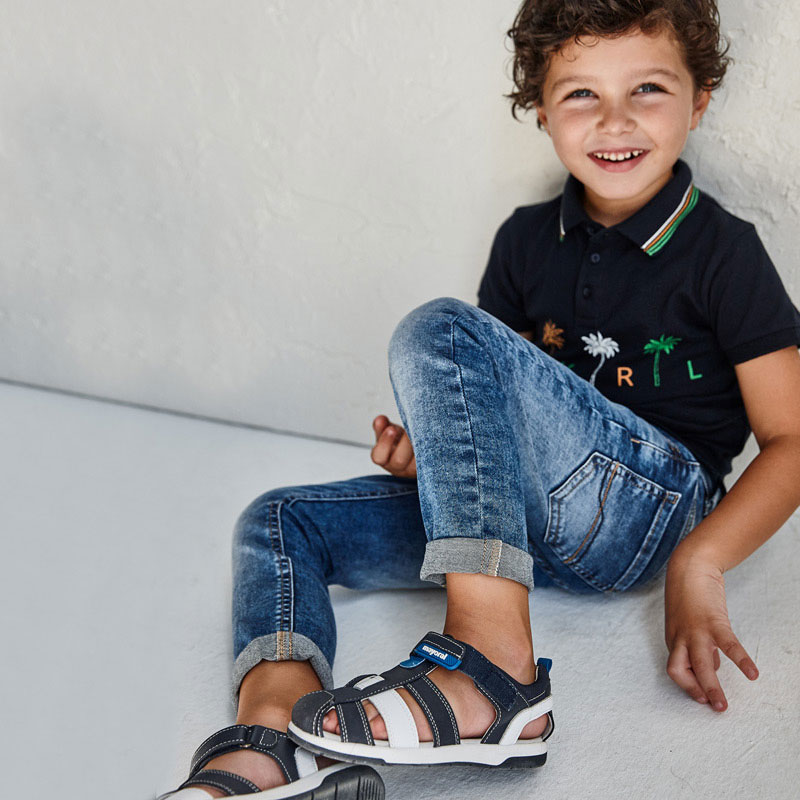 Chlapčenské nohavice riflové - MYRL - Slim fit