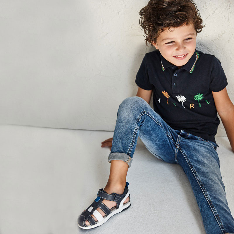 Chlapčenské nohavice riflové - MYRL - Slim fit