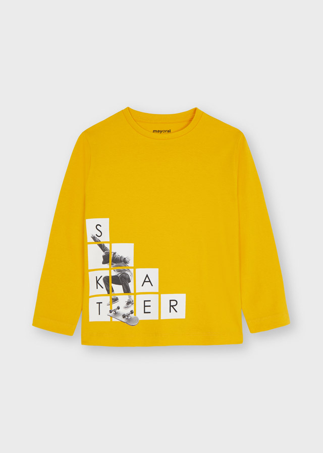 Chlapčenské tričko s dlhým rukávom - MYRL - SKATER