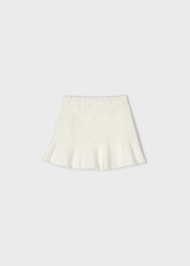 Dievčenská sukňa bavlnená - ECOFRIENDS ruffle twill skirt