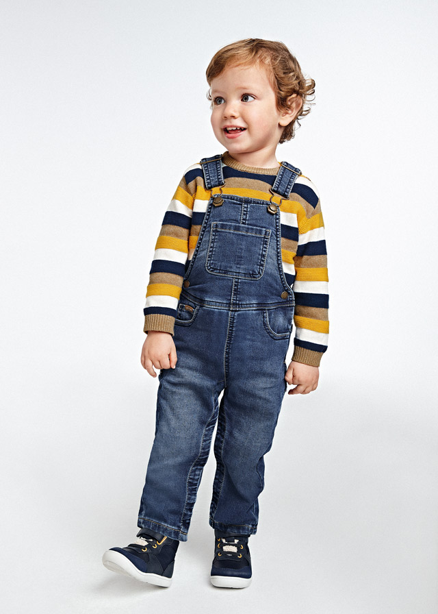 Chlapčenské nohavice riflové - MYRL - na traky-Soft denim