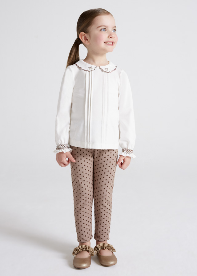 Dievčenské legíny - MYRL - Polka dots