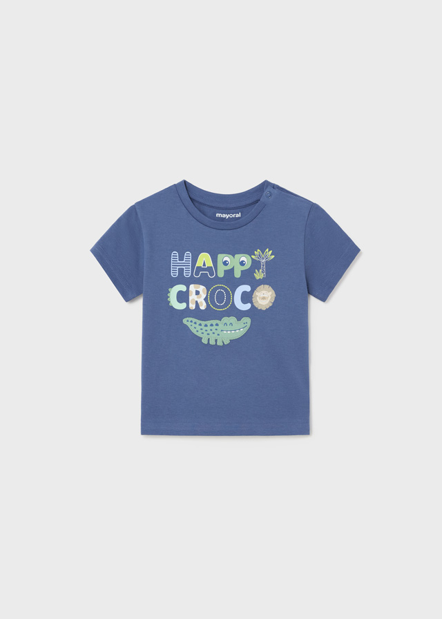 Chlapčenské tričko s krátkym rukávom - MYRL - croco
