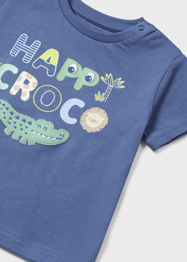 Chlapčenské tričko s krátkym rukávom - MYRL - croco