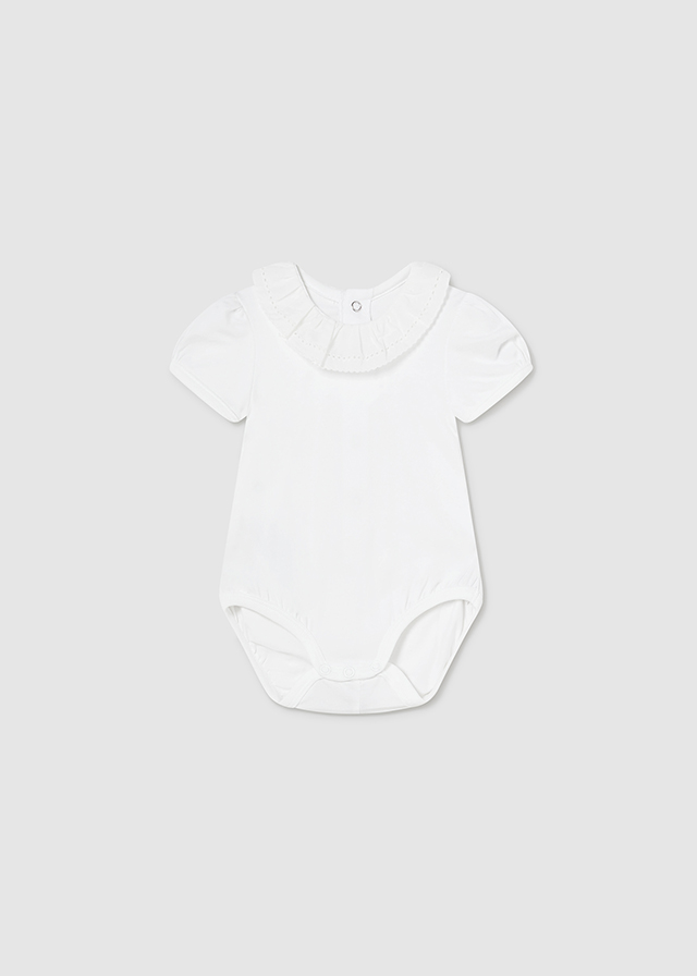 Dievčenské body - MYRL - NB class - ruffled
