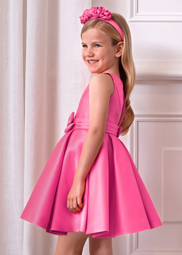 Dievčenské šaty   - Abel&Lula - Mikado Dress with Sash