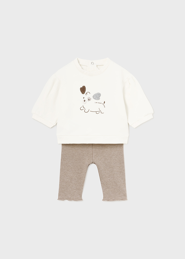 Dievčenská súprava - MYRL - Newborn - 4 Piece Set with Leggings
