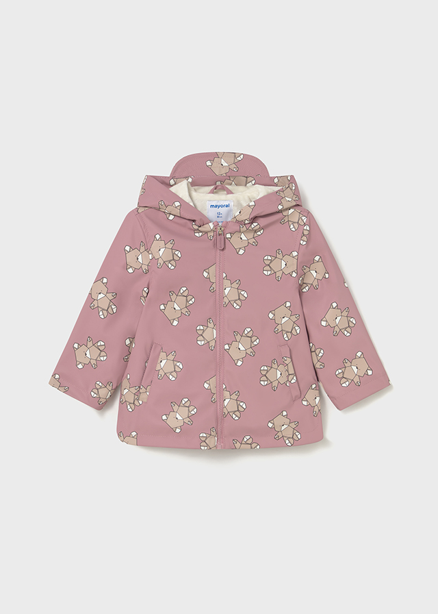 Dievčenská bunda do dažďa - waterproof rain coat